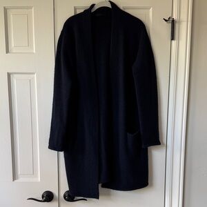 Jenni Kayne Dark Navy Open Front Cardigan